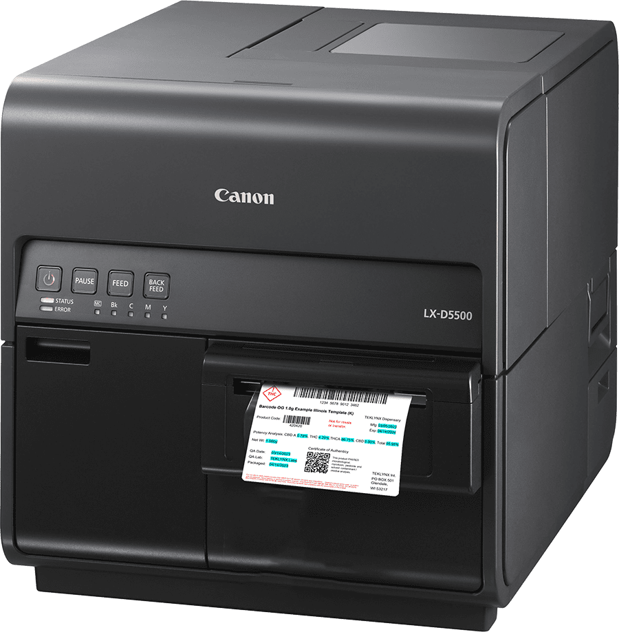 Canon LX-D5500 label printer 900px